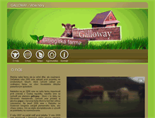 Tablet Screenshot of galloway.sk